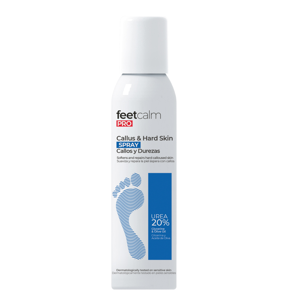 Спрей для размягчения сухих мозолей и натоптышей Feetcalm Callus & Hard Skin Spray 20% Urea, 300 мл